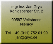 Jan Gryc - Adres